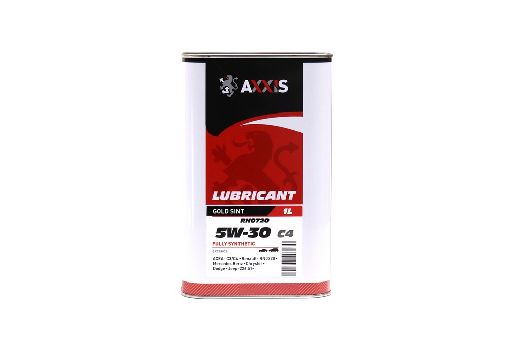 Зображення товару Масло моторн. AXXIS 5W-30 С4 RN0720 (Каністра 1л) (AXXIS)