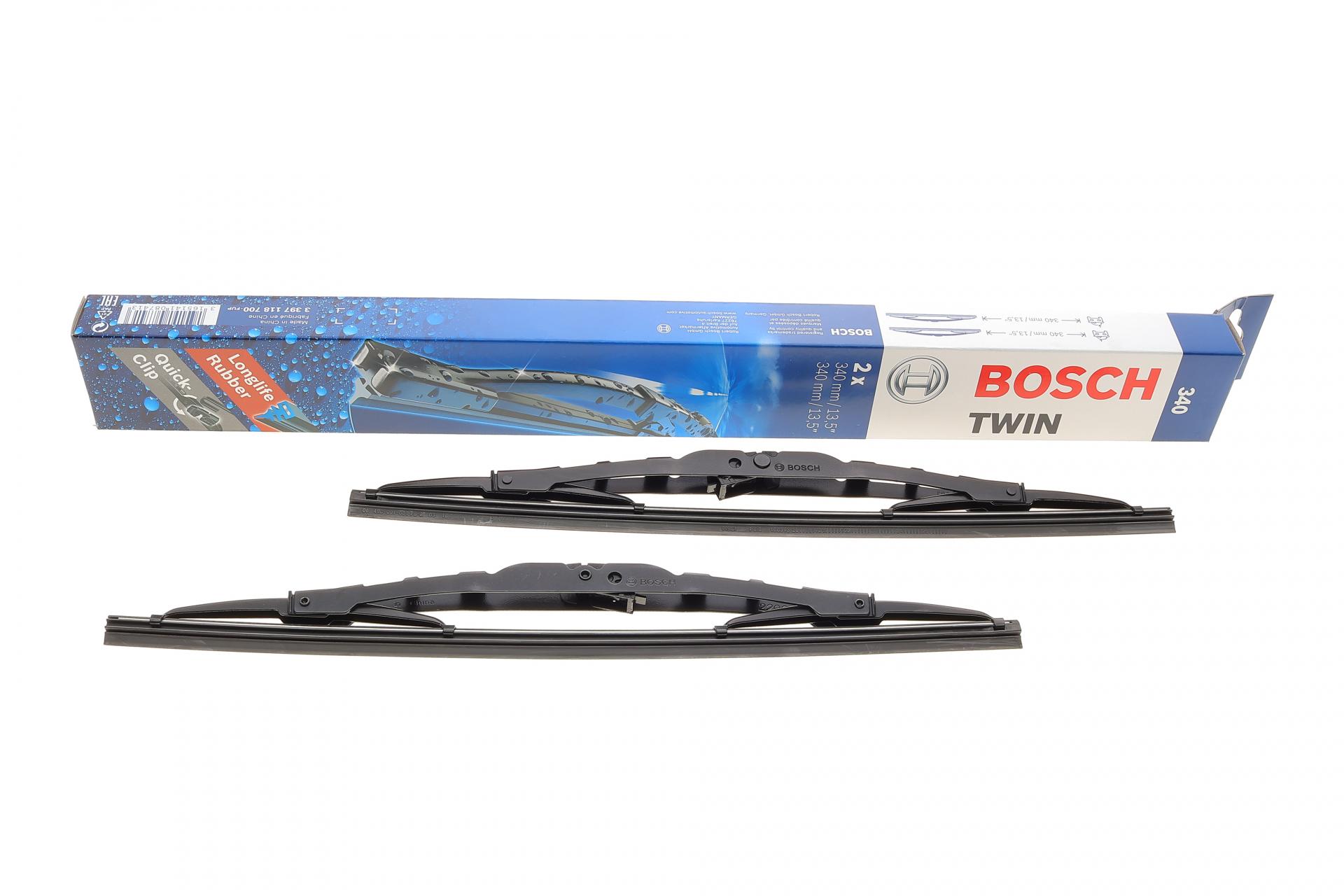 Щітка склоочис. 340/340 TWIN 340 (вир-во Bosch) - Зображення 1