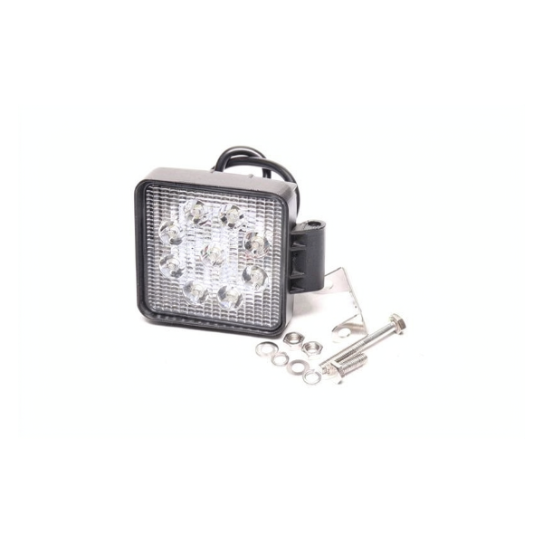 Зображення товару Фара LED квадратна 27W, 9 ламп, 110*164мм, вузький промінь 9-32V 6000K (LITLEDA, JUBANA) (JUBANA)