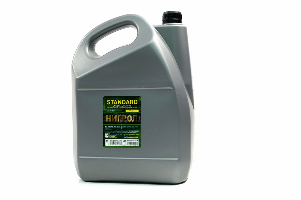 Зображення товару Олія трансміс. Нігрол STANDARD (ЛІТО) Теп-15В SAE 90 GL-1 (каністра 10л/7,35кг) <ДК> (Дорожня карта)