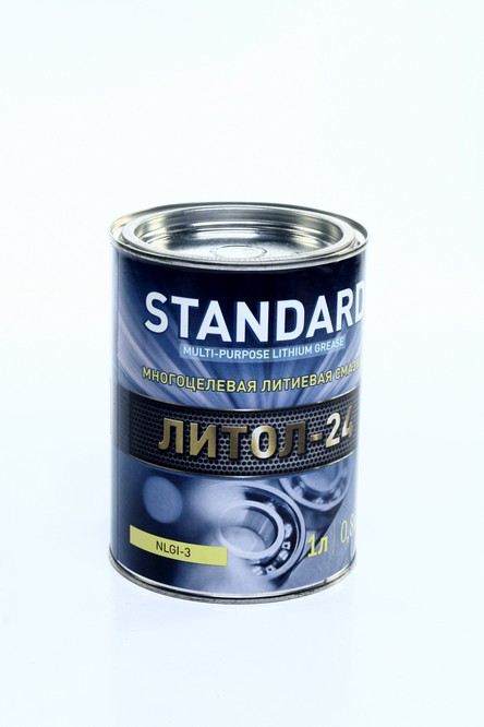 Зображення товару Мастило Літол-24 Standard (Банка жерсть 1л /0,8кг) <ДК> (24шт ящ) (Дорожня карта)