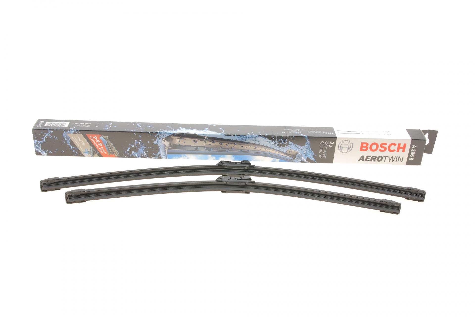 Щітка склоочис. 600/500 AEROTWIN A296S (вир-во Bosch) - Зображення 1