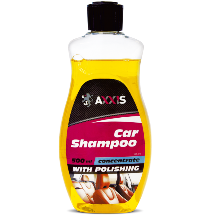 Шампунь із поліроллю концентрат 500ml <AXXIS> - Зображення 1