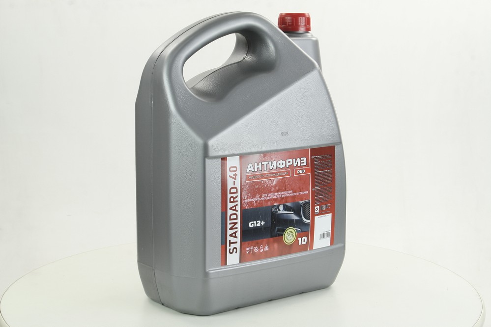 Зображення товару Антифриз G12+ STANDARD-40 LONG LIFE Червоний (10кг) <ДК> (Дорожня карта)
