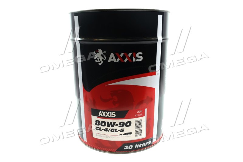 Зображення товару Олива трансмісійна AXXIS 80W-90 GL-4/GL-5  20л (AXXIS)