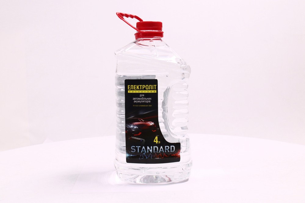 Зображення товару Електроліт STANDARD 4л / 5кг (Дорожня карта)