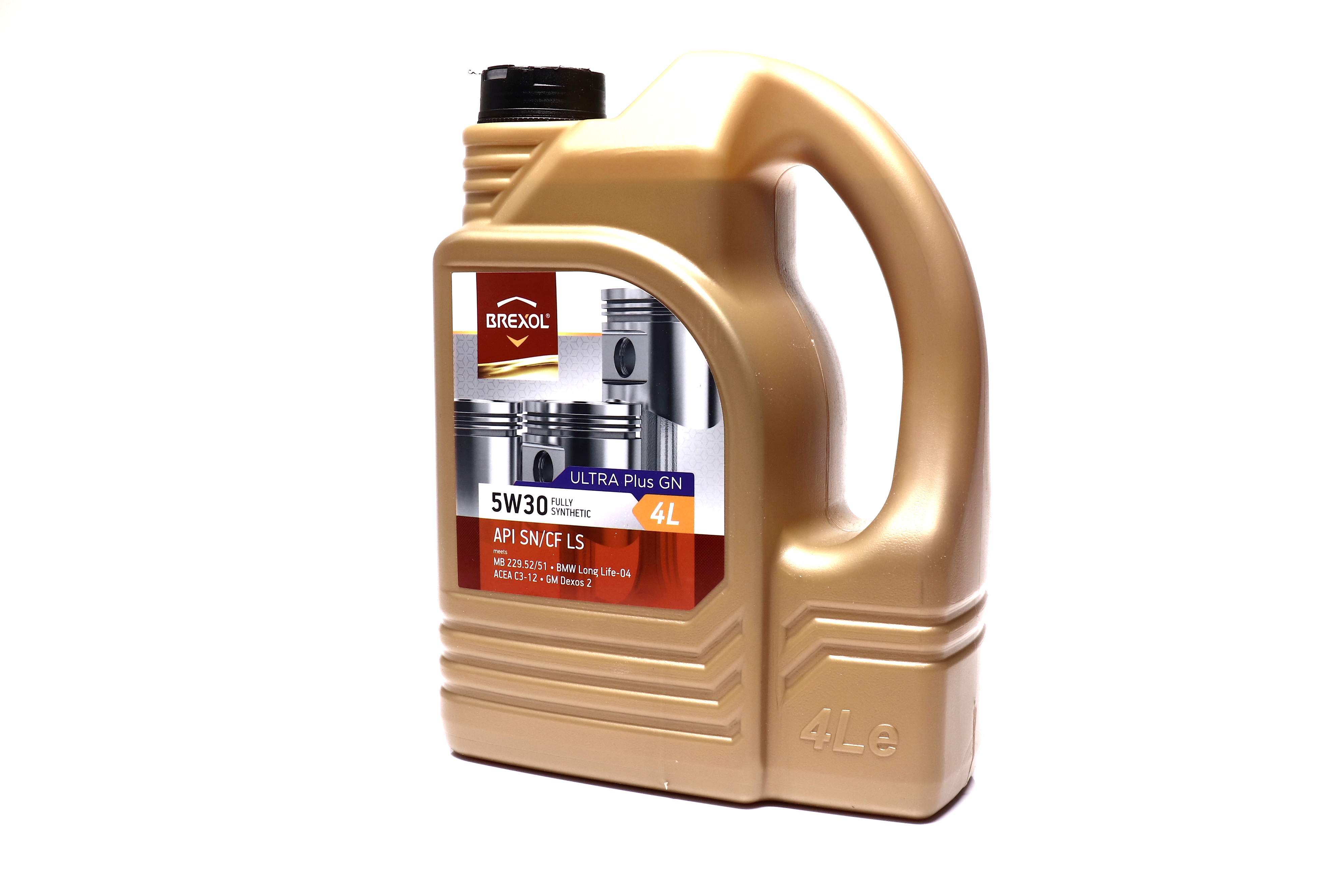 Масло моторн. BREXOL Ultra Plus GN 5W30 API SN/CF LS (Каністра 4л) - Зображення 1