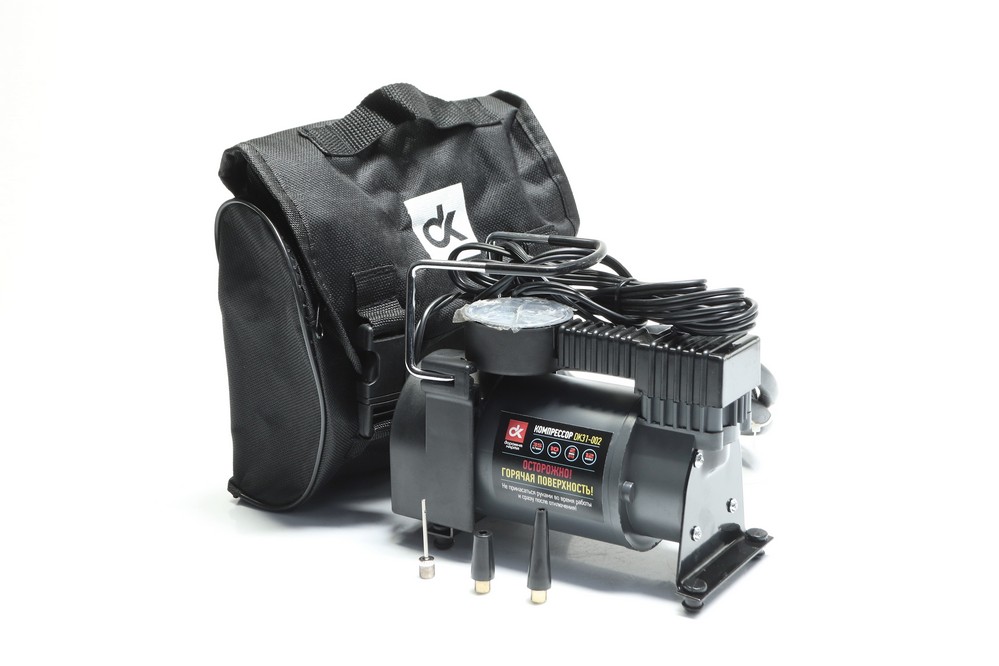 Зображення товару Компрессор, 12V, 10Атм, 35л/хв, прикурювач, < ДК> (Дорожня карта)