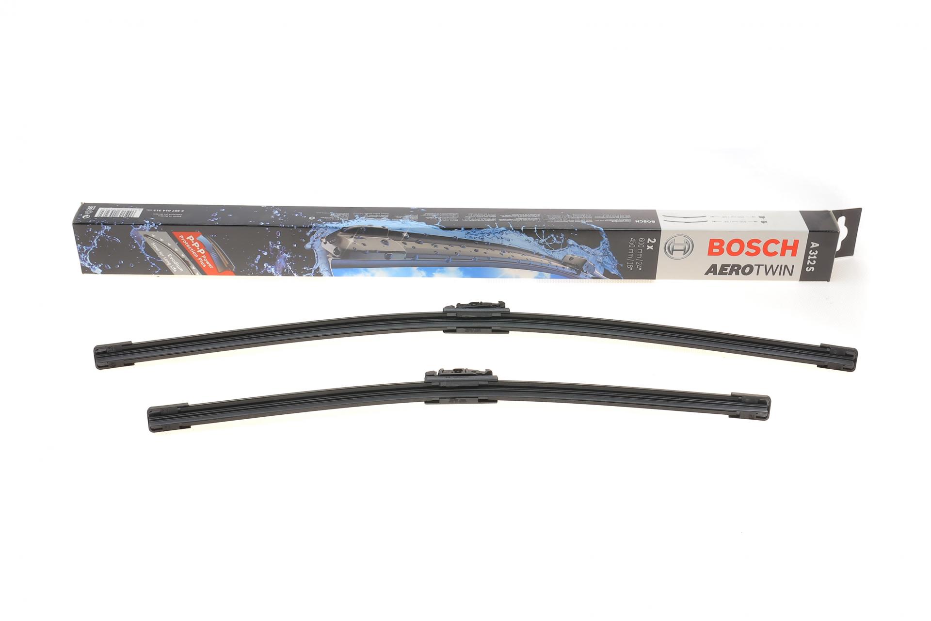 Щітки склоочисника 600/450 безкаркас. компл. (вир-во Bosch) - Зображення 1