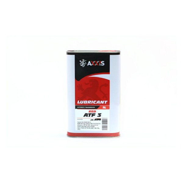 Зображення товару Олива трансміс.(червоне) AXXIS ATF 3 (Каністра 1л) (AXXIS)