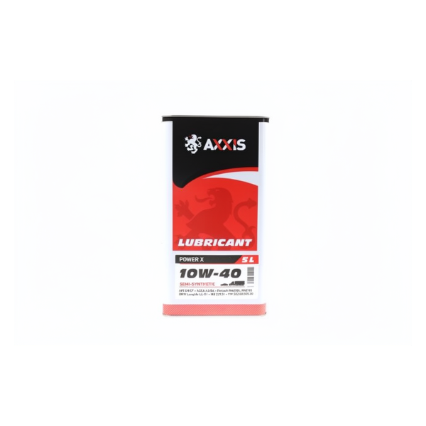 Олива моторн. AXXIS 10W-40 Power Х (Каністра 5л) - Зображення 1