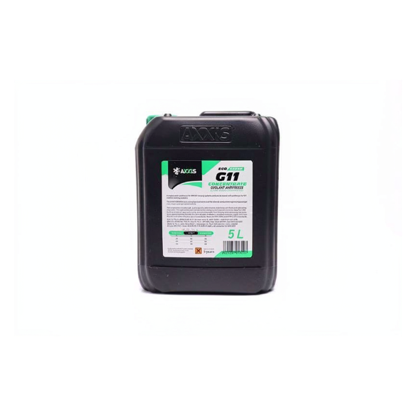 Антифриз концентрат ECO-80C GREEN G11 (зелений) 5л <AXXIS> - Зображення 1