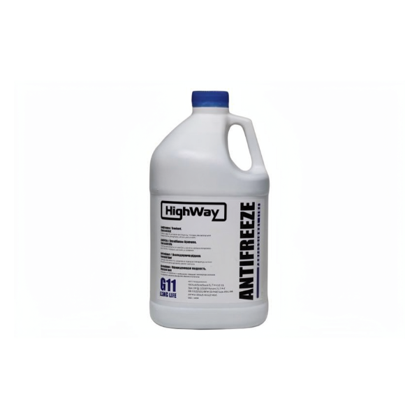 Зображення товару Антифриз HighWay ANTIFREEZE G11 концентрат синій 3,78л (HighWay)