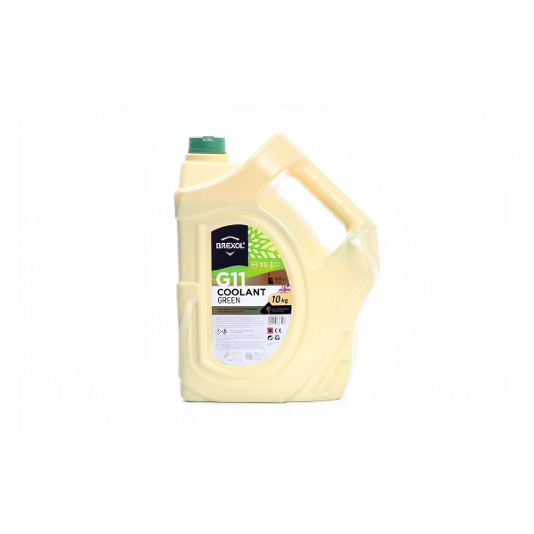 Антифриз BREXOL GREEN G11 Antifreeze (зелений) 10kg - Зображення 1